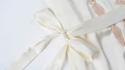 Bridal Essential:Romantic Satin Sleepwear Set