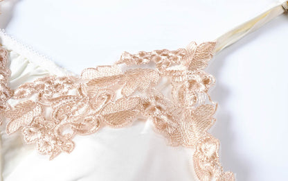 Bridal Essential:Romantic Satin Sleepwear Set