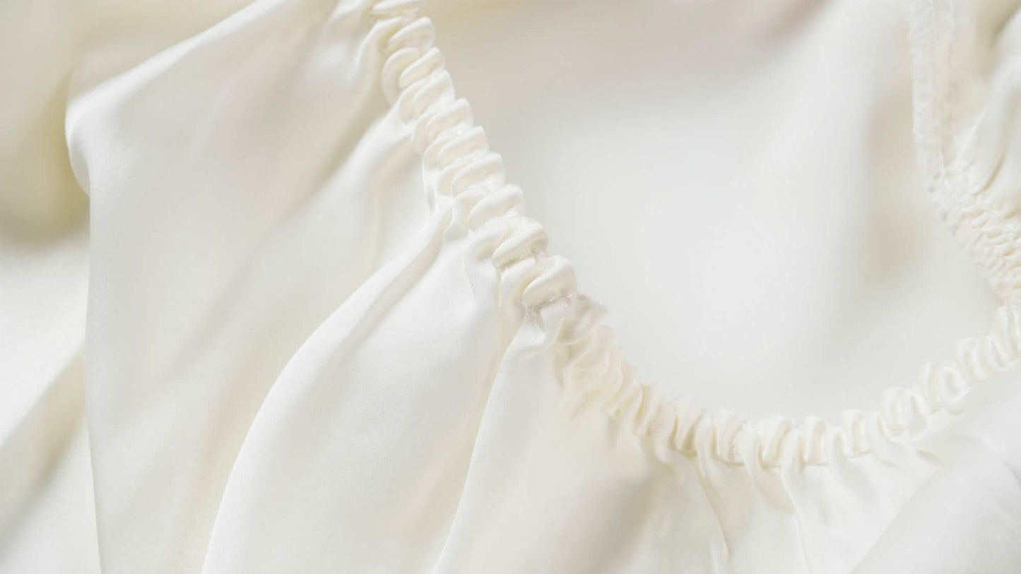 Bridal Essential:Romantic Satin Sleepwear Set