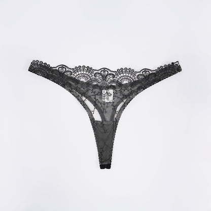 Lace Floral Embroidered Bodysuit Gloves Set