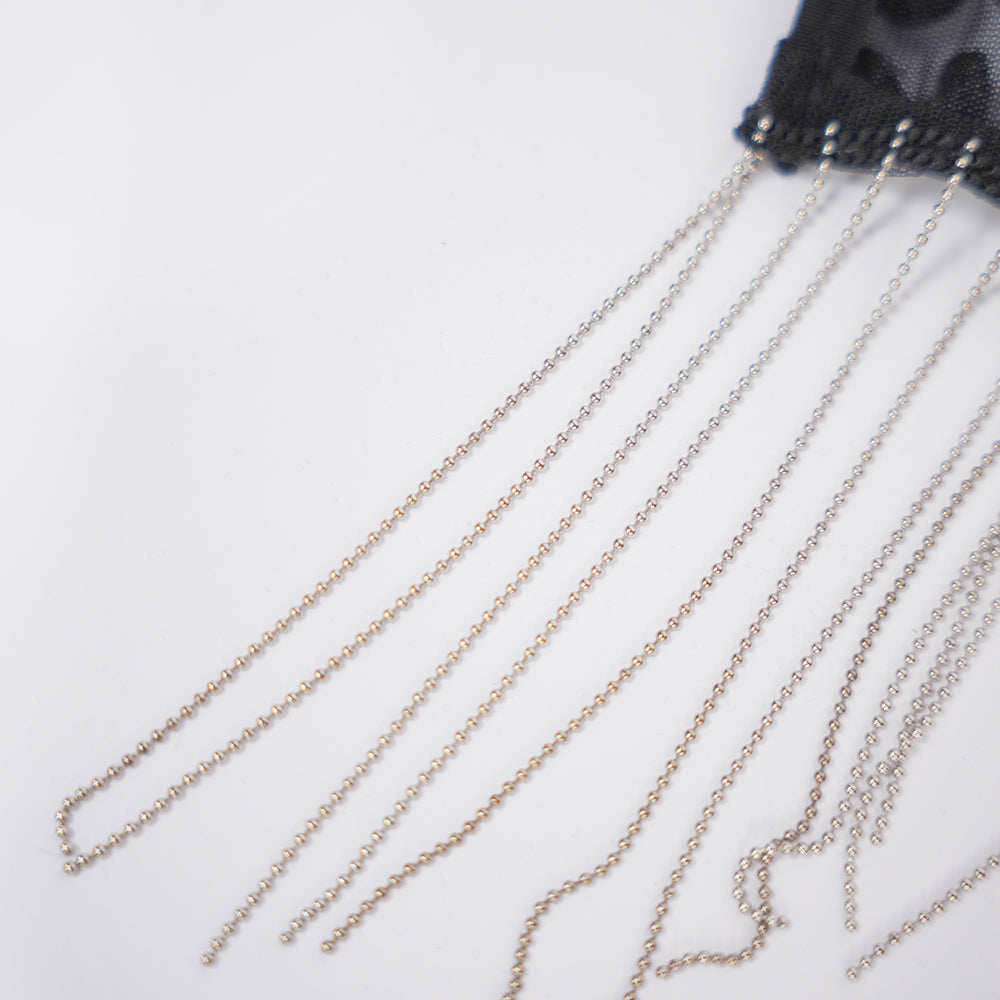 Leopard Print Fringe Daring Cutout Bodysuit