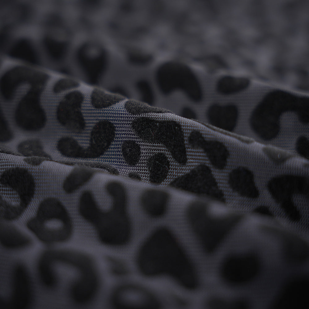 Leopard Print Fringe Daring Cutout Bodysuit