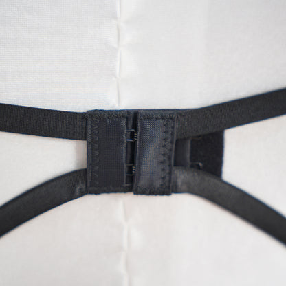 Leopard Print Fringe Daring Cutout Bodysuit