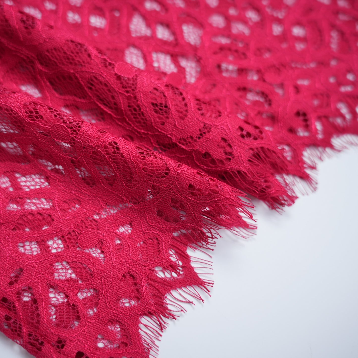 Crimson Enchantment Red Lace Nightdress