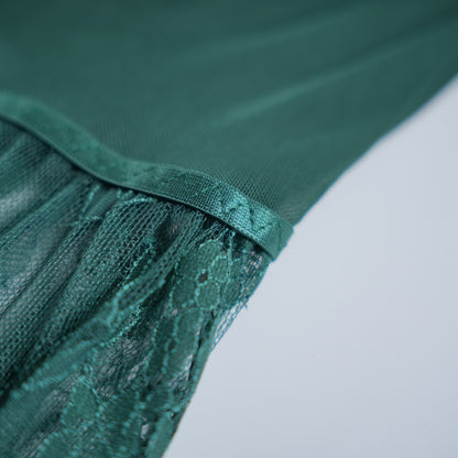 Spaghetti Strap Lace Babydoll Dress