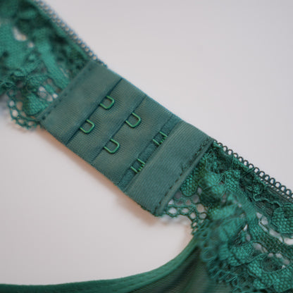 Green Full-body Lace Top Panty Set