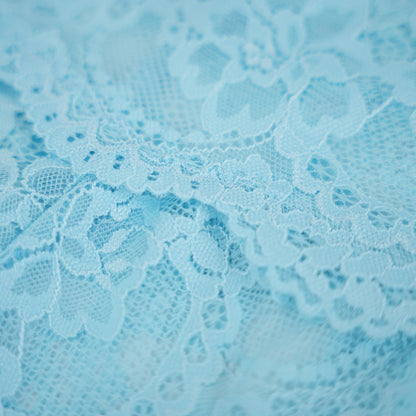 Blue Whisper Light Blue Lace Lingerie Set