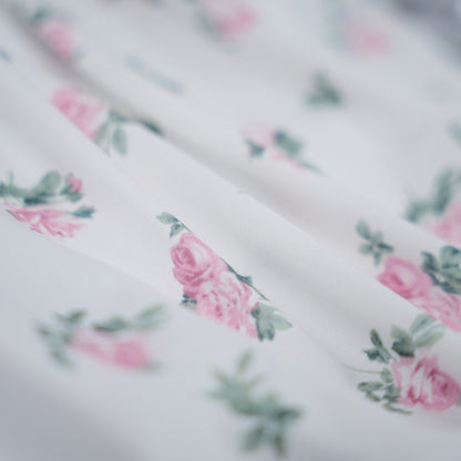 Deep V Lace Floral Print Cami Nightdress