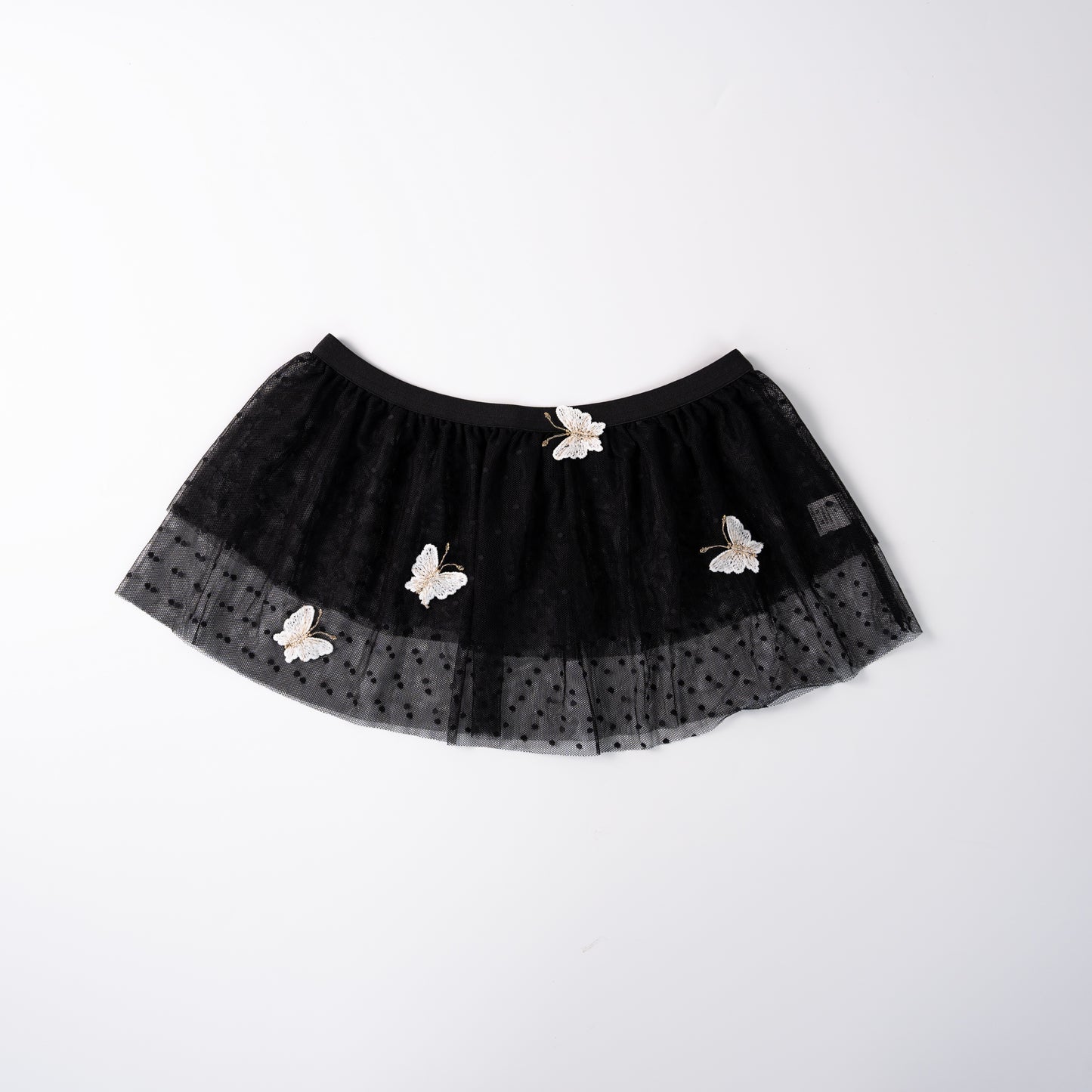 Black Lace Butterfly Embroidery Bra & Panty Set