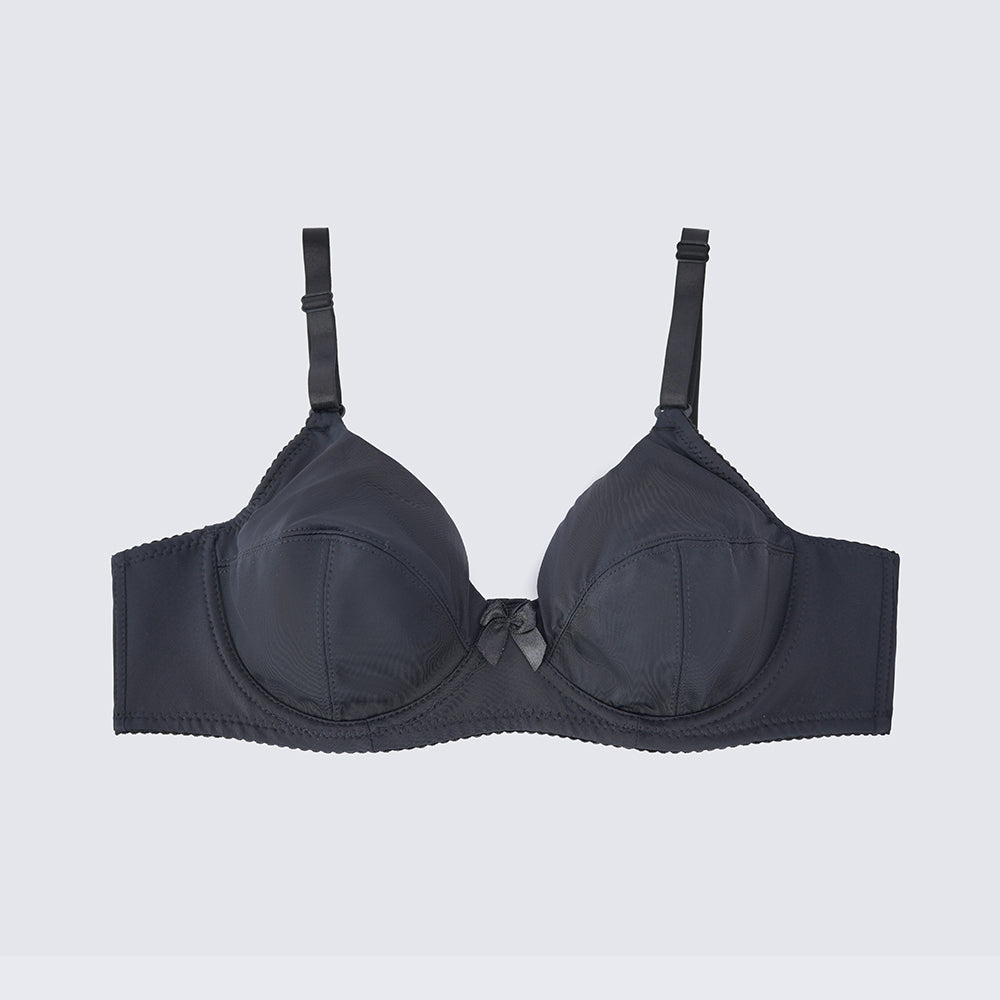 Plus Size Seamless Smooth Breathable Comfort Bra Panty Set