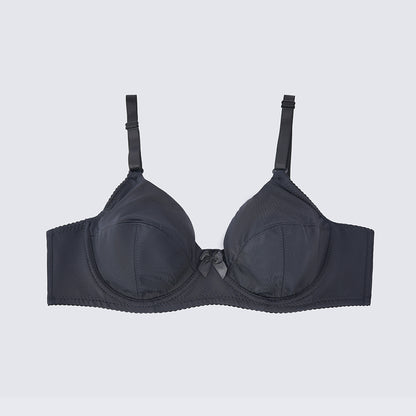 Plus Size Seamless Smooth Breathable Comfort Bra Panty Set