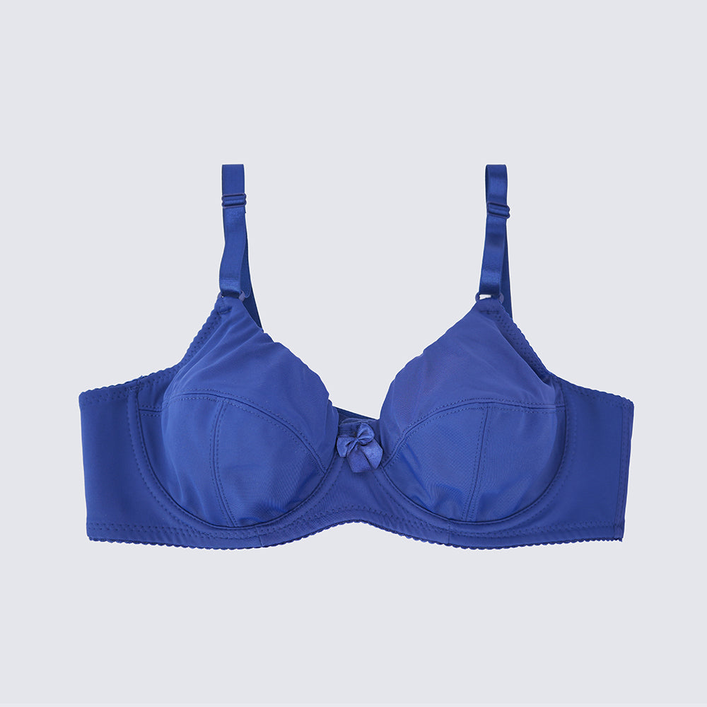 Plus Size Seamless Smooth Breathable Comfort Bra Panty Set