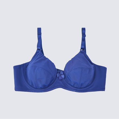 Plus Size Seamless Smooth Breathable Comfort Bra Panty Set