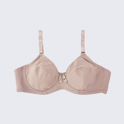 Plus Size Seamless Smooth Breathable Comfort Bra Panty Set