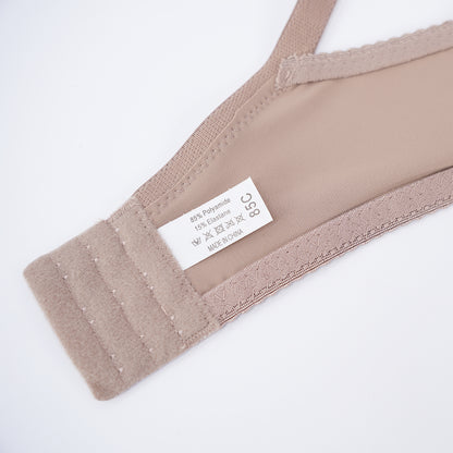 Plus Size Seamless Smooth Breathable Comfort Bra Panty Set
