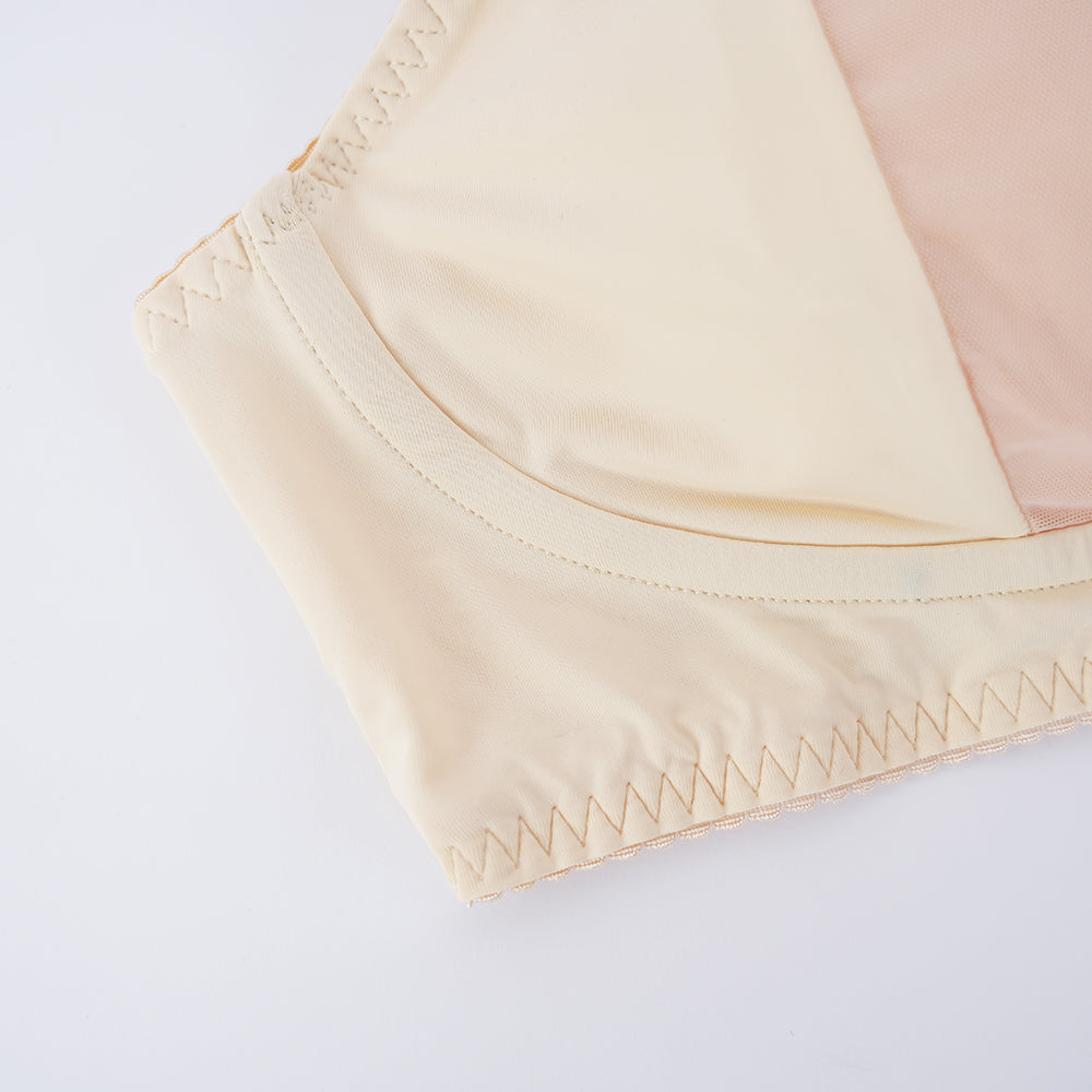 Plus Size Ultra Thin Push Up Sheer Bra Panty Set