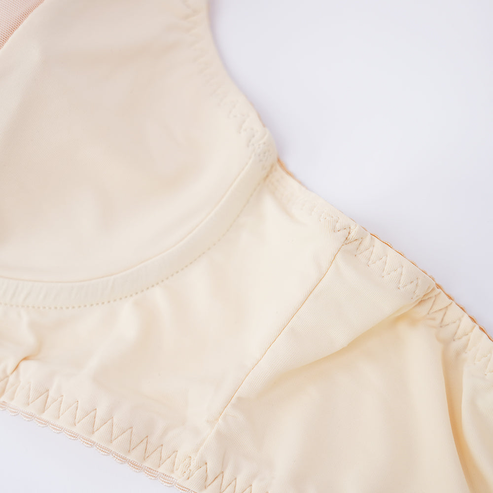 Plus Size Ultra Thin Push Up Sheer Bra Panty Set