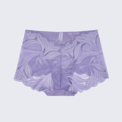 Plus Size Women's Lace See-through Panty