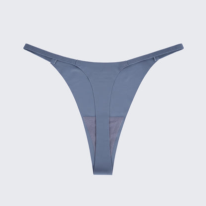 Ice Silk Seamless Low Rise Breathable Minimalist Panty