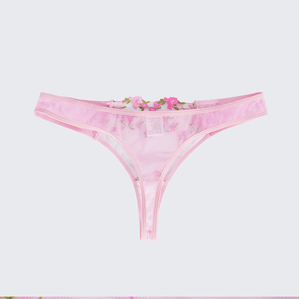 Sexy Butterfly Lace Bra Set Full Bust Minimizer