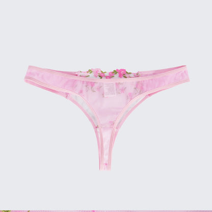 Sexy Butterfly Lace Bra Set Full Bust Minimizer