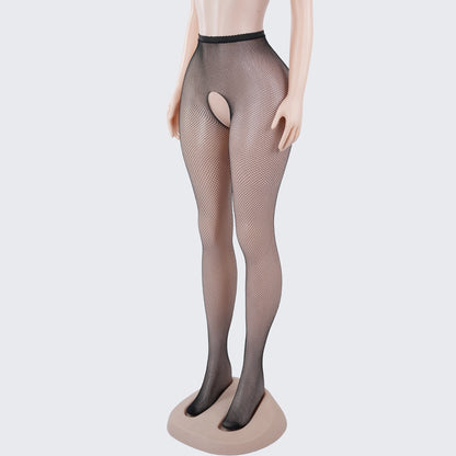 [2+ Items, 300 EGP Each] Sexy Fishnet Medium Mesh Crotchless Lingerie Pantyhose