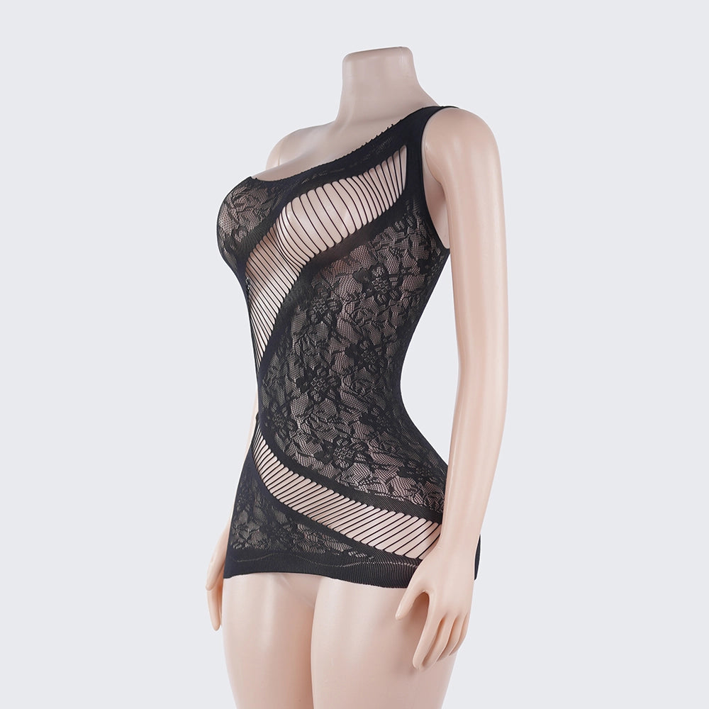 [2+ Items, 300 EGP Each] Hollow Out Chemise Mini Dress Backless Lingerie