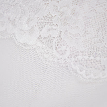 Sheer Mesh Lace Patchwork Sexy Spaghetti Strap Slip Dress