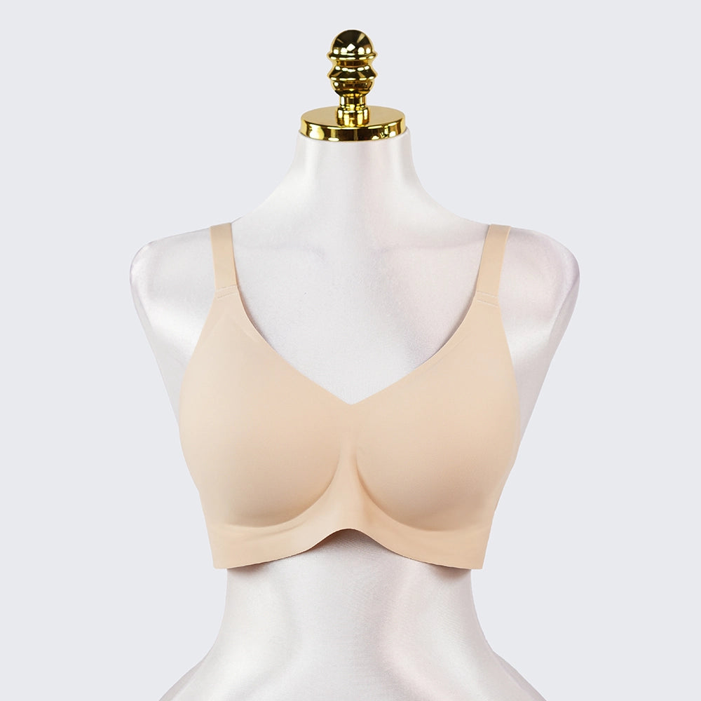 Seamless Wirefree Bra Soft Breathable Everyday Underwear for Women