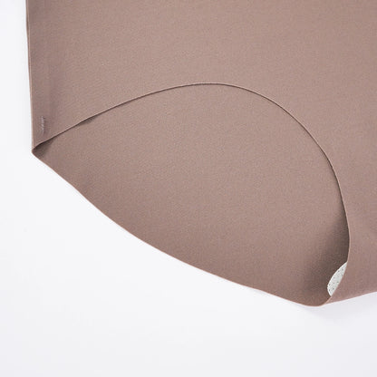 Seamless Panties Women Mulberry Silk Crotch Breathable Lightweight Briefs