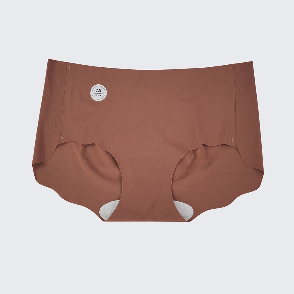 Women's Seamless Panties | Silky Cooling No Show Underwear with Cotton Crotch