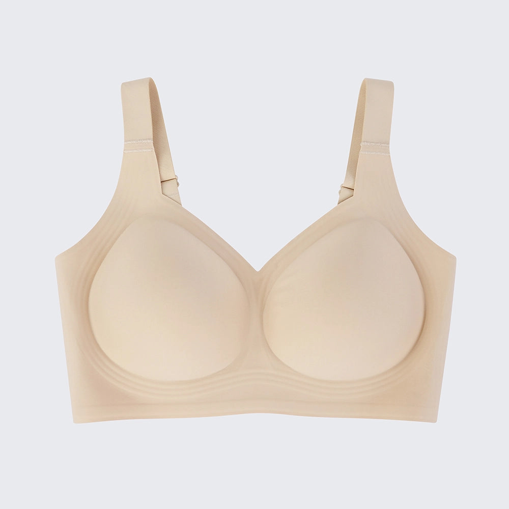 Women's Plus Size Seamless Bra Wirefree Thin Light