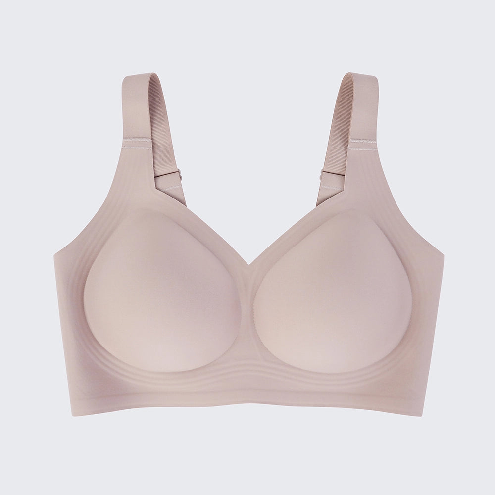 Women's Plus Size Seamless Bra Wirefree Thin Light