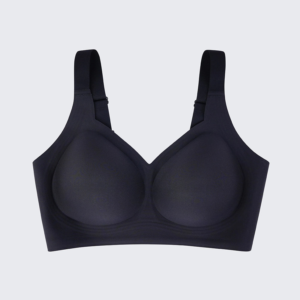 Women's Plus Size Seamless Bra Wirefree Thin Light