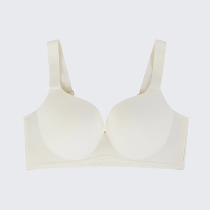 Plus Size One Piece Molded Wireless Bra -- Seamless Push Up, Nude Shades & COD Fast Delivery | Orline Egypt