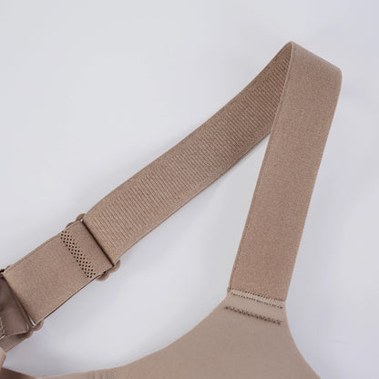 Plus Size One Piece Molded Wireless Bra -- Seamless Push Up, Nude Shades & COD Fast Delivery | Orline Egypt