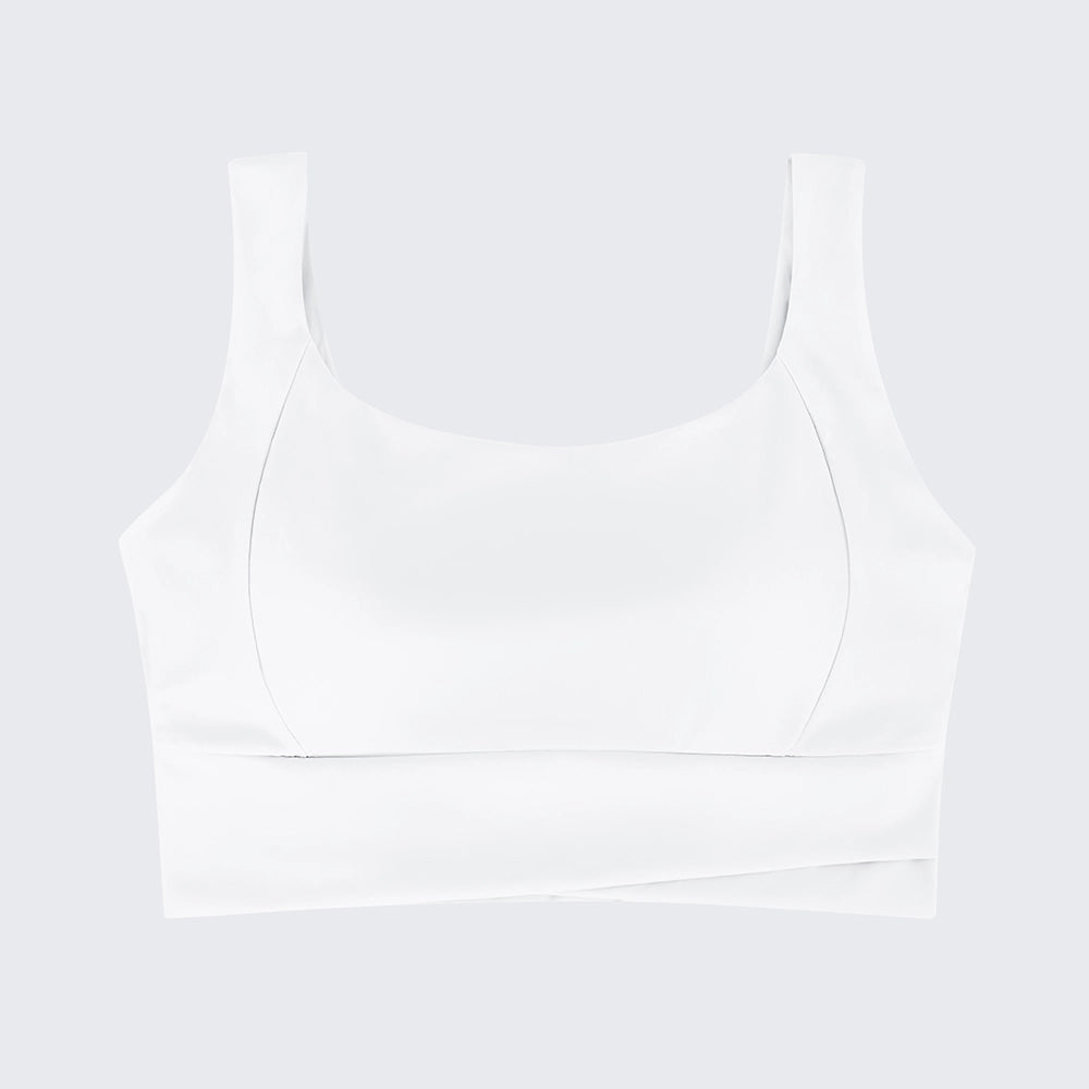 Shockproof Yoga Sports Bra – Wireless Support & Open-Back Design | Orline Egypt