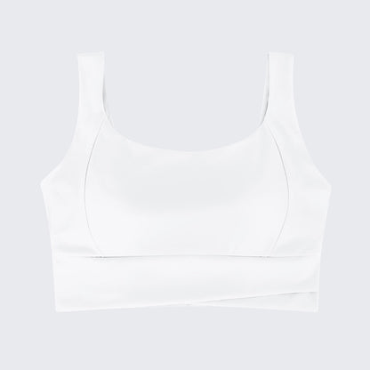 Shockproof Yoga Sports Bra – Wireless Support & Open-Back Design | Orline Egypt