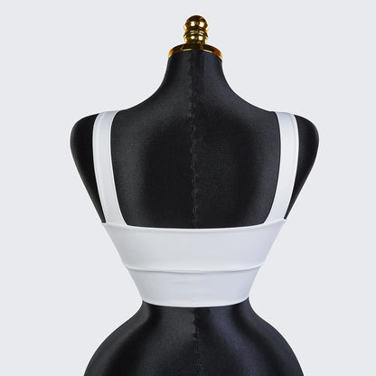 Shockproof Yoga Sports Bra – Wireless Support & Open-Back Design | Orline Egypt