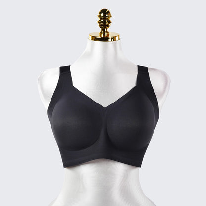 Women's Plus Size Seamless Bra Wirefree Thin Light