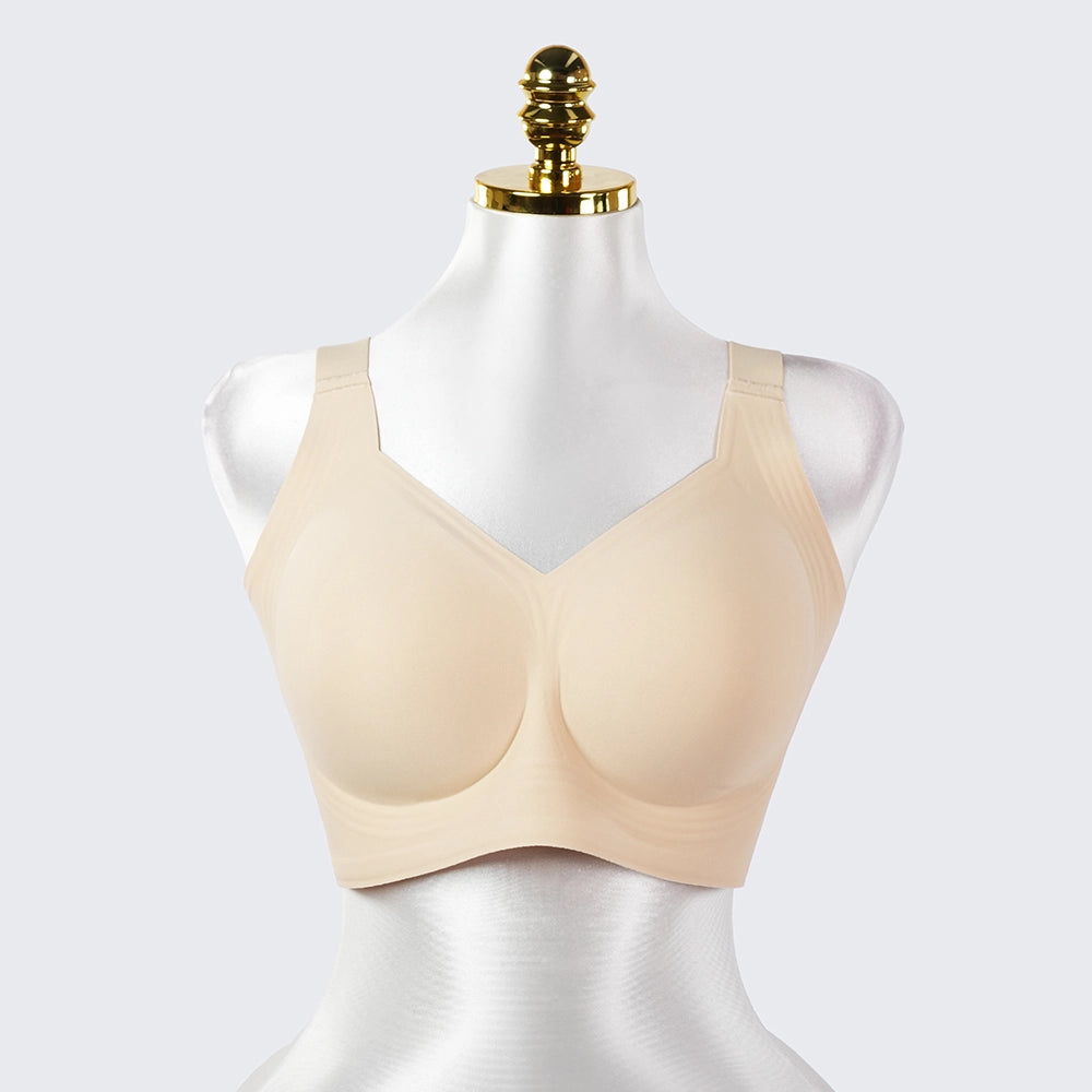 Women's Plus Size Seamless Bra Wirefree Thin Light
