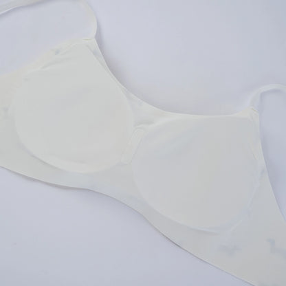 Printed Bra and Panty Set – Wireless Bralette & Matching Briefs