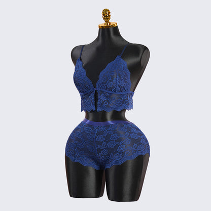 Dreamy Blue Lace Bra Panty Sets