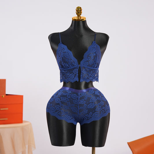 Dreamy Blue Lace Bra Panty Sets