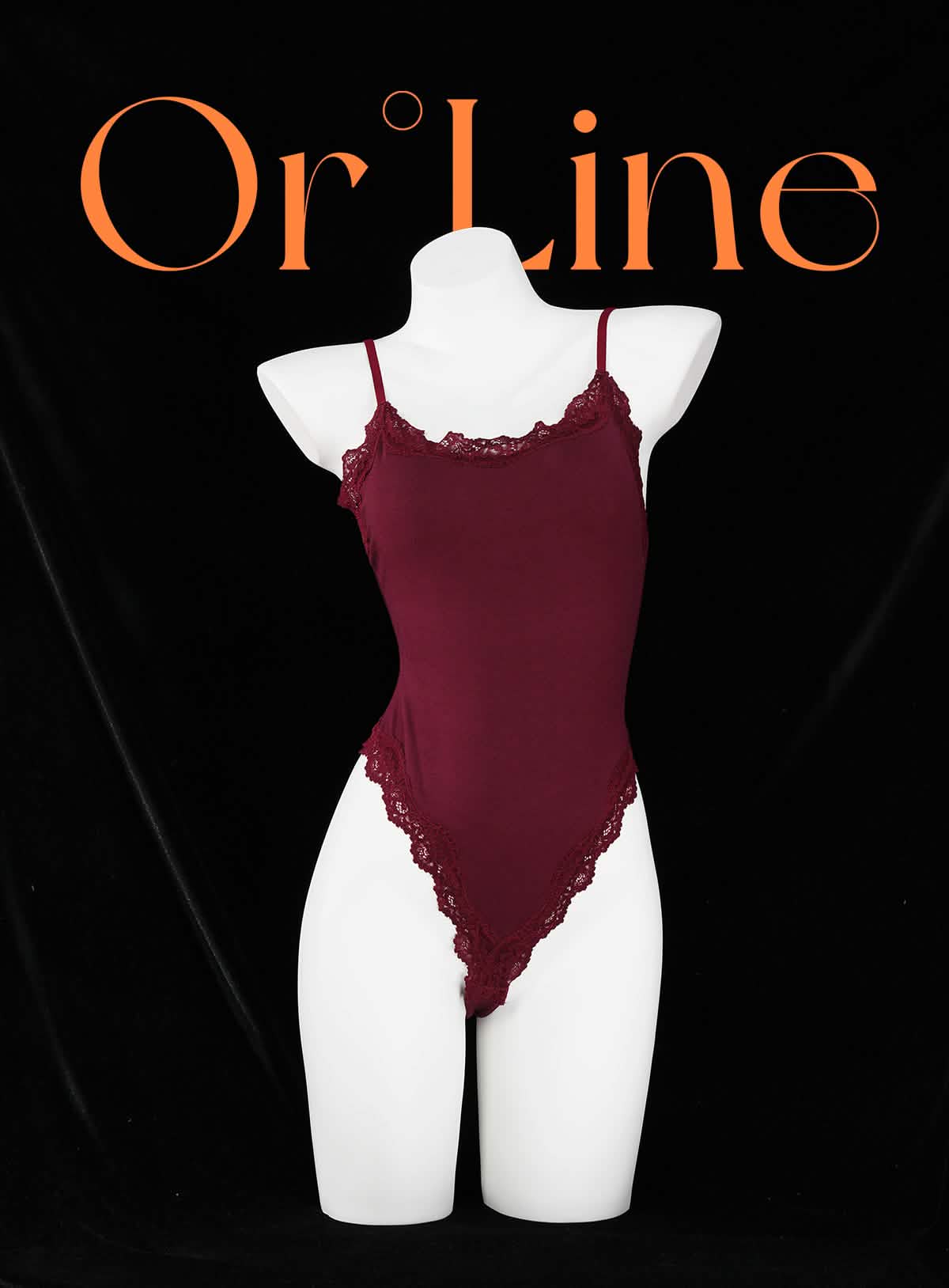 Generous Simple Style Lace Bodysuit