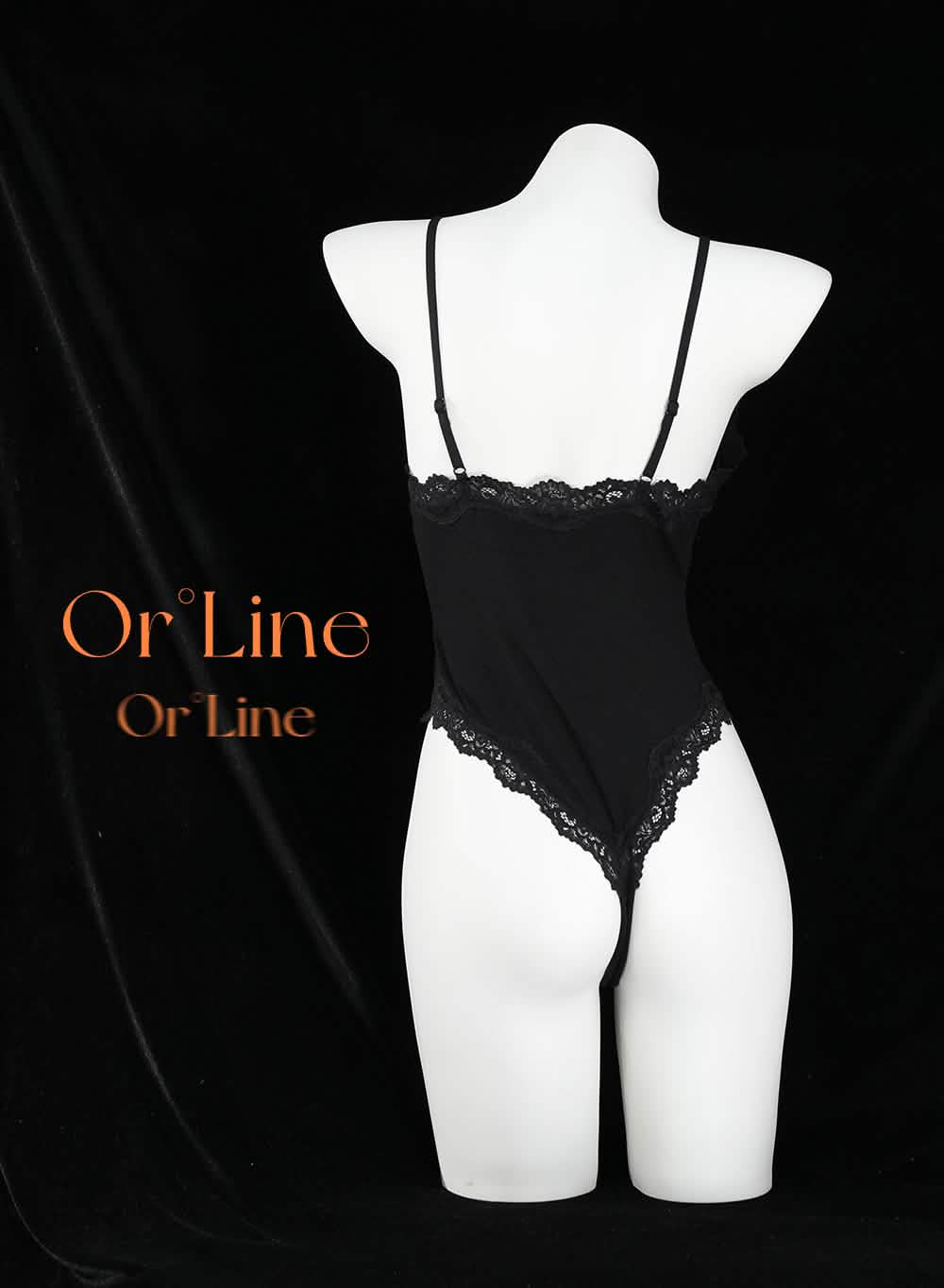 Generous Simple Style Lace Bodysuit