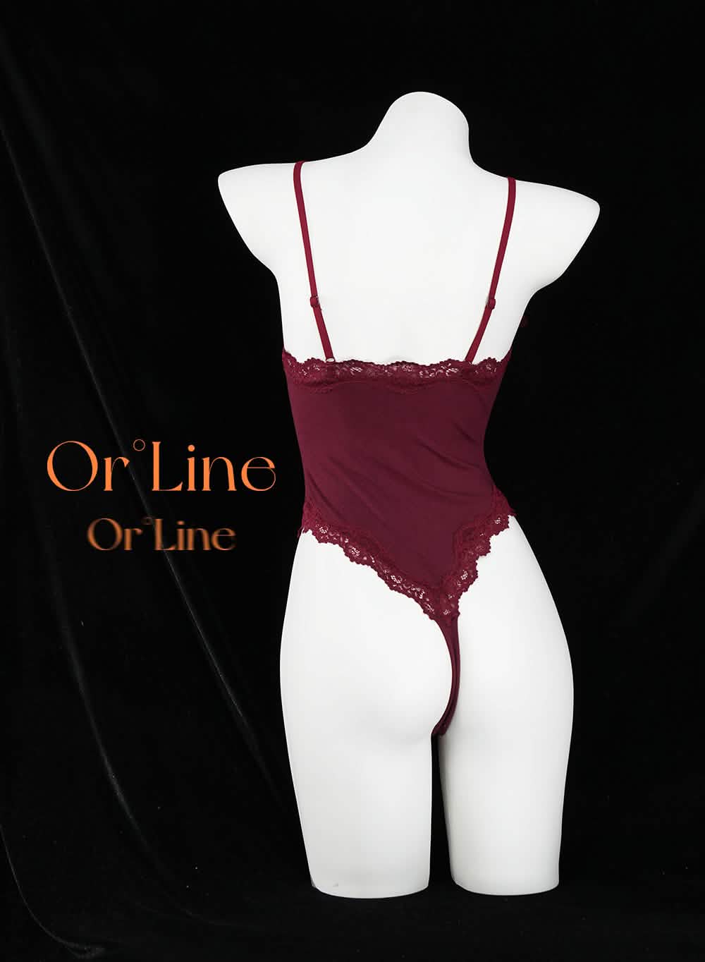 Generous Simple Style Lace Bodysuit