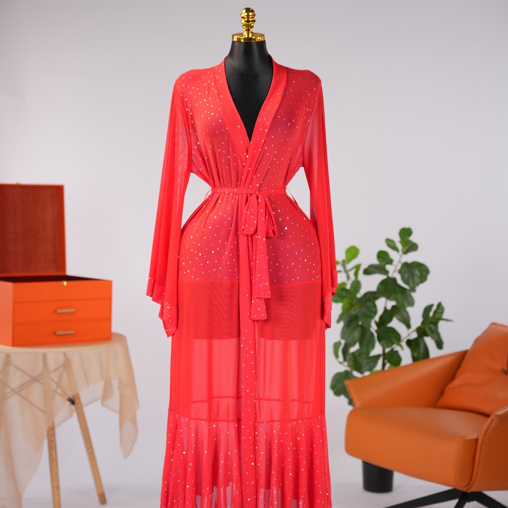 Glimmer Sheer Sparkle Robe