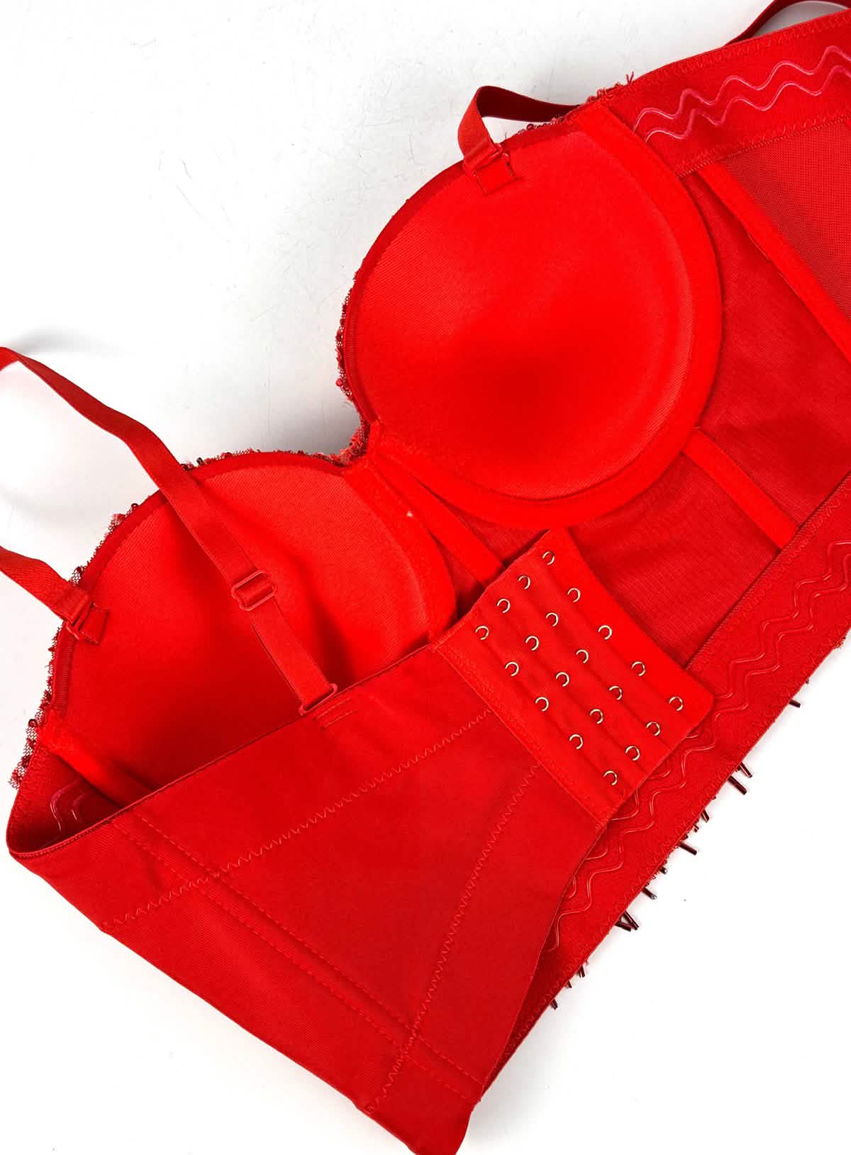 Glint Sequin & Bead-Embellished Camisole Corset Top