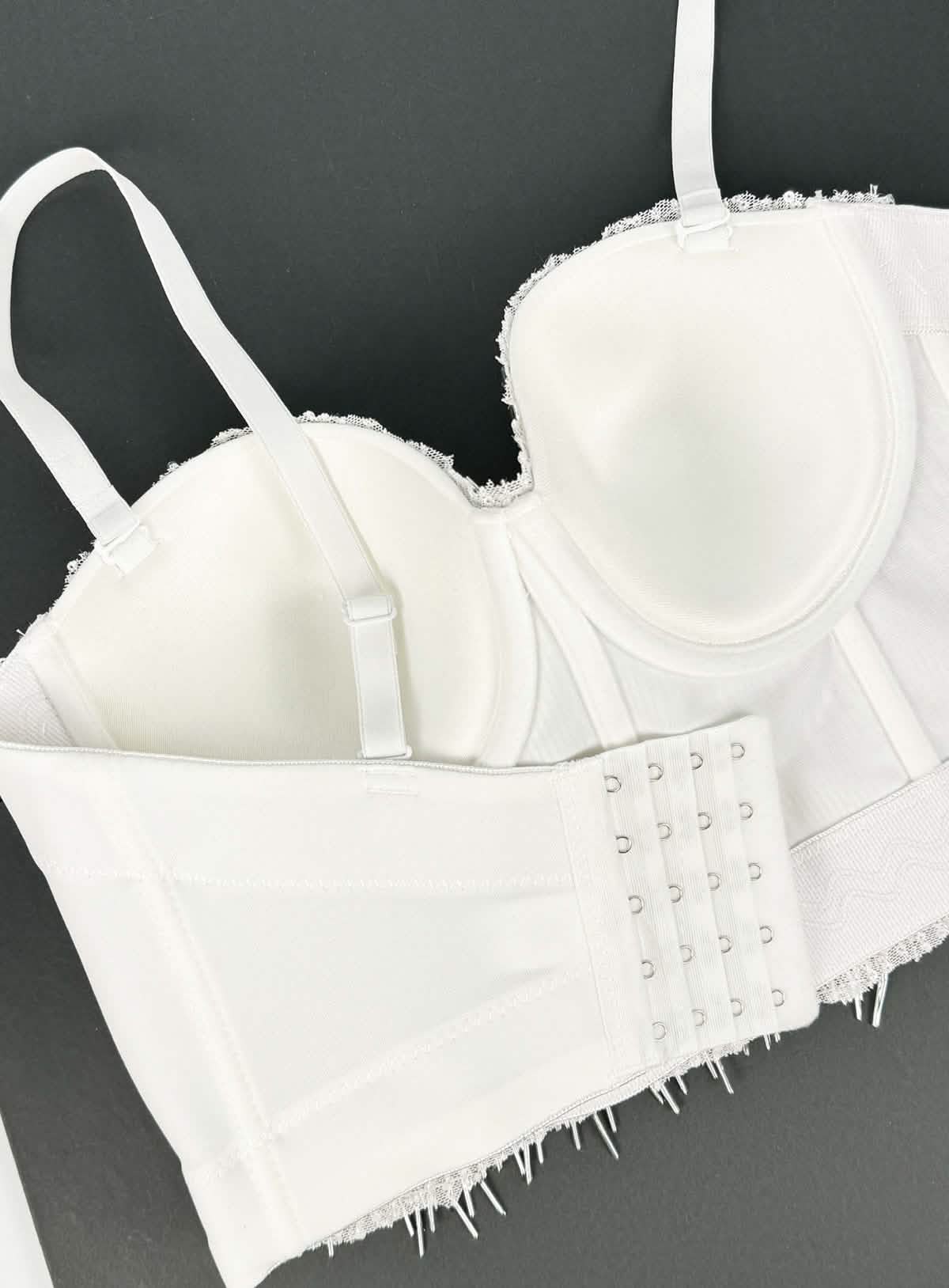 Glint Sequin & Bead-Embellished Camisole Corset Top